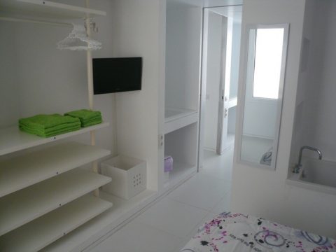 majoitus loma asunto kaupunki ranta allas aurinko Ibiza Espanja